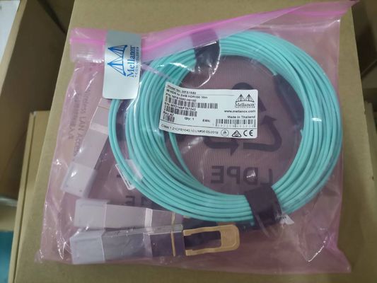 ตัวแยก IB HDR MMF Mellanox AOC Cable MFS1S50-H020V (QSFP56 ถึง 2xQSFP56)