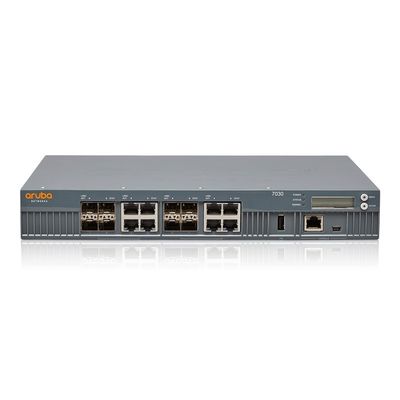 7000 Series WLAN 7030 Aruba Controller 64 AP 7030-RWJW686A 8 พอร์ตคอมโบ