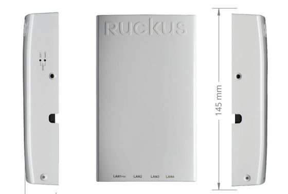 802.11ac BeamFlex AES Ruckus จุดเชื่อมต่อไร้สาย 901-H500-WW00 WPA-PSK WPA-TKIP WPA2