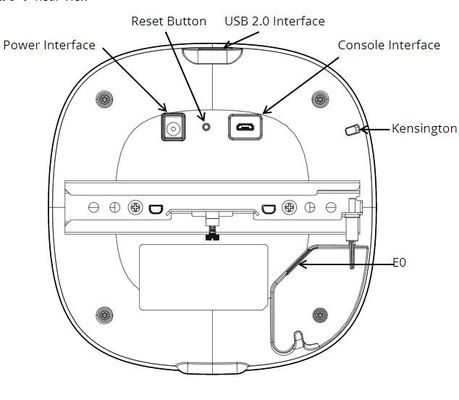 เสาอากาศภายใน Unified Campus Aruba Wireless Access Points iAP 505 (RW) 2x2:2 802.11ax