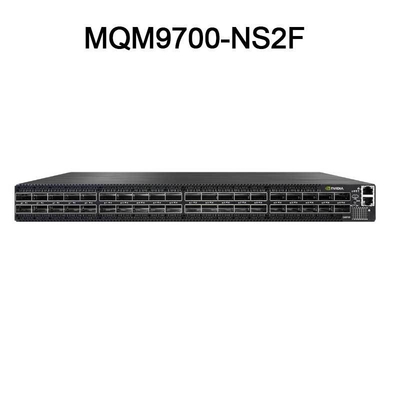 MQM9790-NS2F Mellanox Network Switch P2C Airflow 64 Port NDR 32 OSFP Port ไม่จัดการ