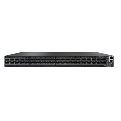 MQM9790-NS2F Mellanox Network Switch P2C Airflow 64 Port NDR 32 OSFP Port ไม่จัดการ