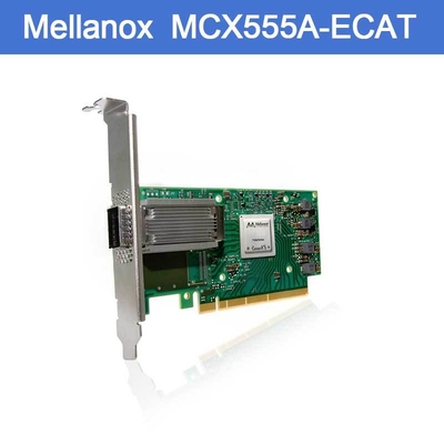 MCX555A-ECAT การ์ดเครือข่าย Mellanox ConnectX-5 VPI อะแดปเตอร์ EDR / 100GbE