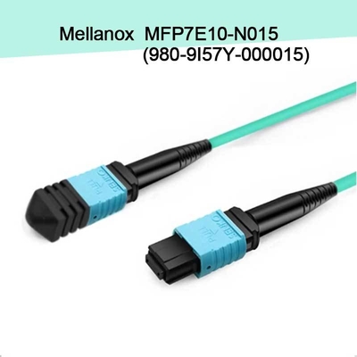 MFP7E10-N015(980-9I57Y-000015) Mellanox AOC MPO-12/APC-To MPO12/APC 8 เส้นใย 15M