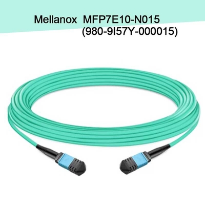 MFP7E10-N015(980-9I57Y-000015) Mellanox AOC MPO-12/APC-To MPO12/APC 8 เส้นใย 15M