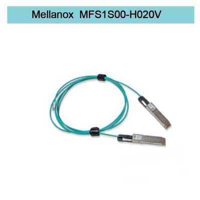 MFS1S00-H020V ((980-9I45T-00H020) Mellanox Aoc Cable Ethernet 200GbE QSFP56 สายไฟฟ้าออปติกแอคทีฟ