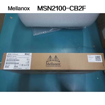MSN2100-CB2F Mellanox Ethernet Switches ครึ่งความกว้าง 10/25GbE และ 100GbE