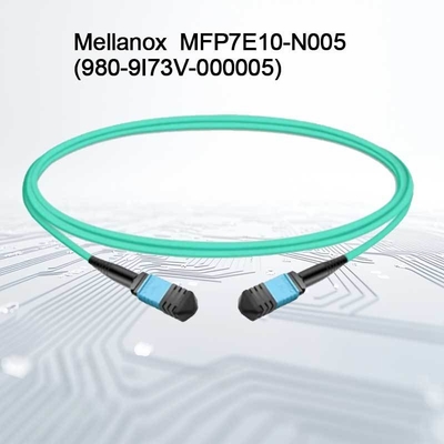 ขายดี Mfp7e10-N020 สายไฟเบอร์แบบพาสซีฟ Mmf MPO12 APC ถึง MPO12 APC 20m Mfp7e10-N003 Mfp7e10-N005