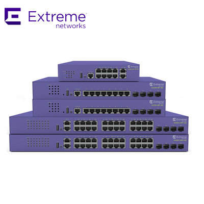 สวิตช์ Extreme Networks X435 AVB 24 พอร์ต X435 4S 68Gbps 50.6Mpps ใหม่และของแท้