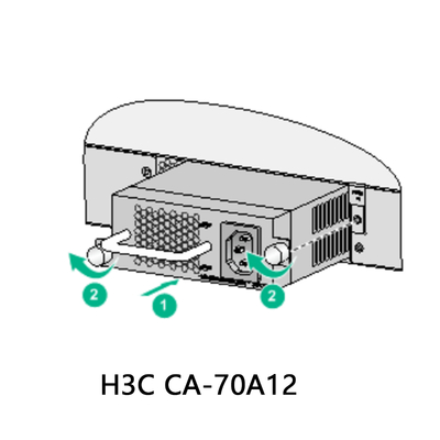 H3c Ca-70A12 พลังงานไฟฟ้าแบบตรงต่อเนื่องประสิทธิภาพสูงสําหรับอุปกรณ์ กระปุก 2.5A