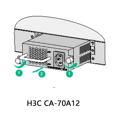 H3c Ca-70A12 พลังงานไฟฟ้าแบบตรงต่อเนื่องประสิทธิภาพสูงสําหรับอุปกรณ์ กระปุก 2.5A