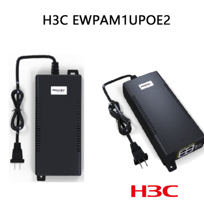 อะแดปเตอร์จ่ายไฟเครือข่าย H3c Ewpam1upoe2 60 พอร์ต 55W-1V-1.1A-DC >200Mbps (กล่อง)