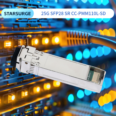ตัวรับส่งสัญญาณ SFP28 Sr Dual LC ขนาด 25 กรัม รุ่น Cc-Pmm110L-SD