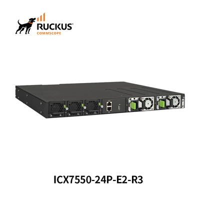 สวิตช์ Ruckus Icx7550-24p สำหรับการจัดการเครือข่าย: สวิตช์ระดับองค์กรประสิทธิภาพสูง