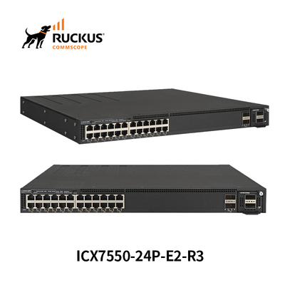 สวิตช์ Ruckus Icx7550-24p สำหรับการจัดการเครือข่าย: สวิตช์ระดับองค์กรประสิทธิภาพสูง