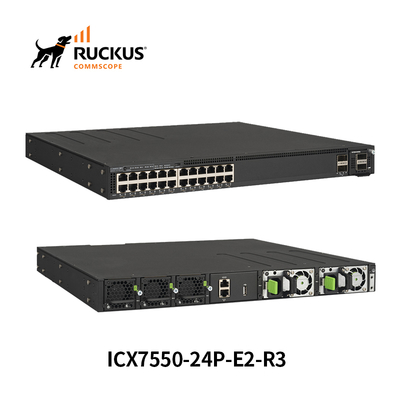 สวิตช์ Ruckus Icx7550-24p สำหรับการจัดการเครือข่าย: สวิตช์ระดับองค์กรประสิทธิภาพสูง