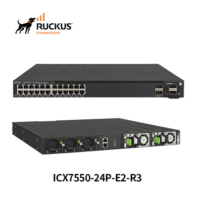สวิตช์ Ruckus Icx7550-24p สำหรับการจัดการเครือข่าย: สวิตช์ระดับองค์กรประสิทธิภาพสูง