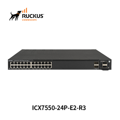 สวิตช์ Ruckus Icx7550-24p สำหรับการจัดการเครือข่าย: สวิตช์ระดับองค์กรประสิทธิภาพสูง