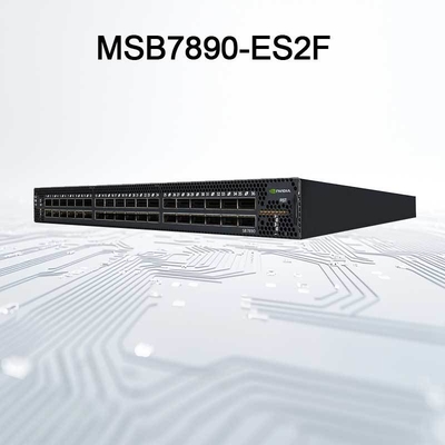 SB7890 36 Port Mellanox Infiniband Switch ไม่ปิด EDR ปกครองภายนอก 100Gb/S