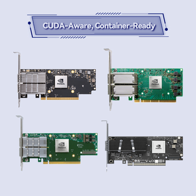 การ์ดเครือข่าย Mellanox 10gb MCX653105A-ECAT-SP MCX653106A-ECAT