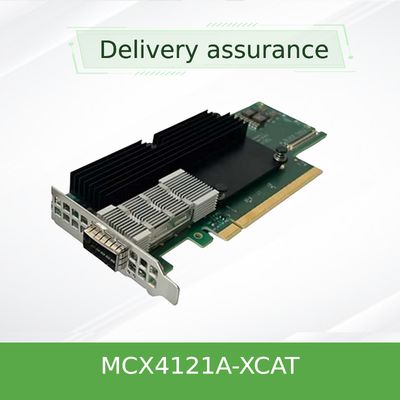 ConnectX-4 Lx EN 25GbE การ์ดเครือข่าย Mellanox อินเทอร์เฟซ Nic MCX4121A-XCAT