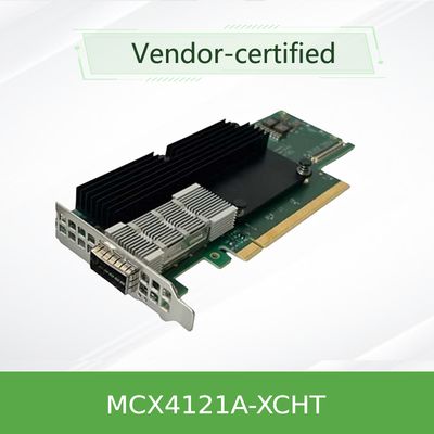 MCX4121A-XCHT 3050m 10GBPS Mellanox เครือข่ายการ์ดชิป MCX4121A-XCHT