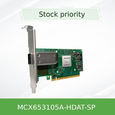 Mellanox MCX653105A-HDAT-SP Secure Boot Root of Trust Crypto Acceleration สำหรับเซิร์ฟเวอร์