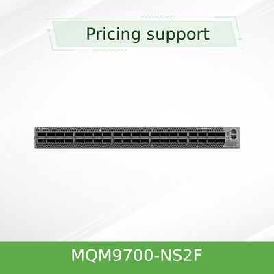 InfiniBand MQM9700-NS2F ((920-9B210-00FN-0M0) Mellanox Network Switch 1U NDR 400Gb/S สําหรับเซอร์เวอร์