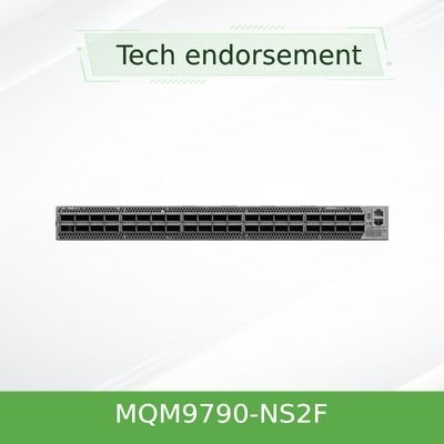 MQM9790-NS2F(920-9B210-00FN-0D0) Mellanox Network Switch P2C Airflow 64 Port NDR 32 OSFP Port ไม่จัดการ
