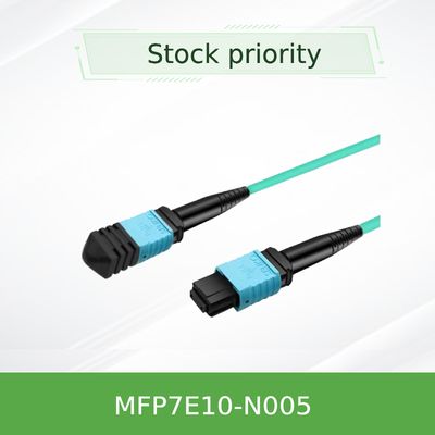 Mfp7e10-N020 สายไฟฟ้าไฟเบอร์ปาสิฟ Mmf MPO12 APC ถึง MPO12 APC 20m Mfp7e10-N003 Mfp7e10-N005