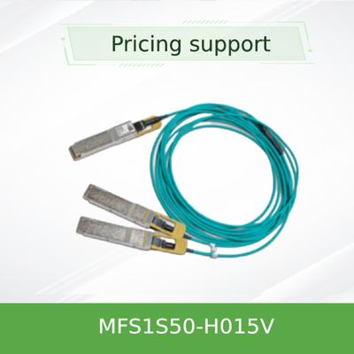 MFS1S50-H015V Mellanox Aoc 200Gb/S ถึง 2x100Gb/S IB HDR QSFP56
