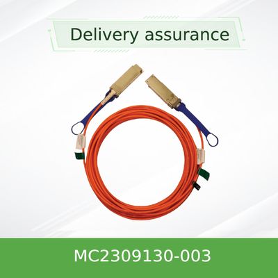 TAA Breakout สายเคเบิล Mellanox DAC MC2309130-003 10GBase-CU QSFP+ ถึง SFP+ 3M
