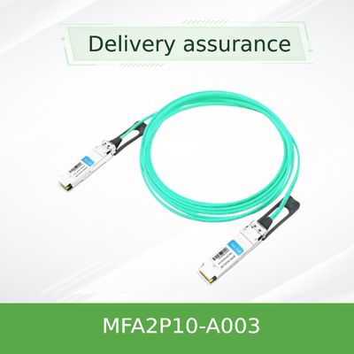 25GbE Ethernet Mellanox AOC สายเคเบิลออปติคัลที่ใช้งานอยู่ MFA2P10-A003 SFP28 3 ม.