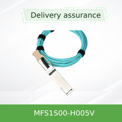 สาย AOC Qsfp IB HDR 200Gb/s 5m MFS1S00-H005V สายเคเบิล Mellanox