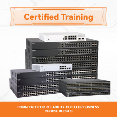 สวิตช์บริหารเครือข่าย ICX7550-24P-E2-R3 สวิตช์รุกัสที่ก้าวหน้า