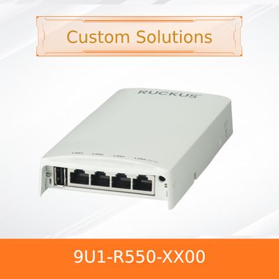 Hot Selling Original New Ruckus Indoor Access Point 9u1-R550-Xx00 Ap รองรับ Wi-Fi ล่าสุด 6 (802.11ax)