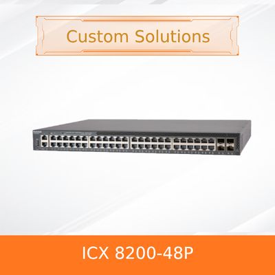 Ruckus Icx 8200-48p เครื่องปรับเครือข่ายประสิทธิภาพสูงสําหรับธุรกิจ