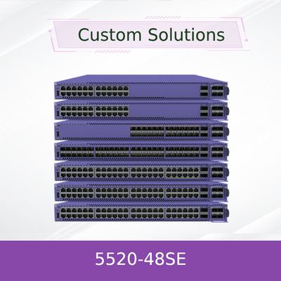 สวิตช์เครือข่าย High-Speed Extreme 5520-48se พร้อมคุณสมบัติขั้นสูง