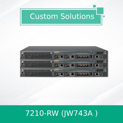 2XCombo 4XSFP 512 AP ตัวควบคุม Aruba Wireles Aruba Networks 7210-RWJW743A