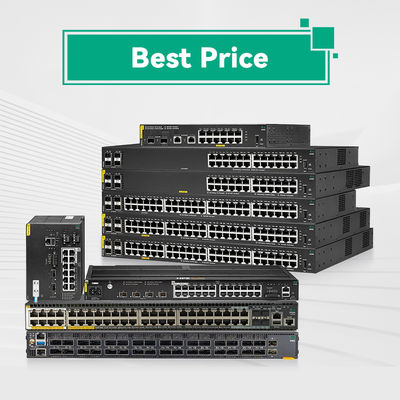 100% สินค้าแท้ Hpe Aruba Networking Cx 6200f 24G Class-4 Poe 4SFP+ 370W สวิตช์ (JL725B)