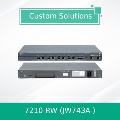 2XCombo 4XSFP 512 AP ตัวควบคุม Aruba Wireles Aruba Networks 7210-RWJW743A