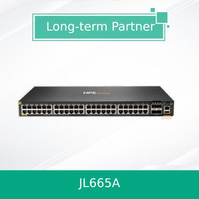 สวิตช์เลเยอร์การเข้าถึงประสิทธิภาพสูงใหม่ Jl665A 6300f 48g Cl4 Poe 4SFP56