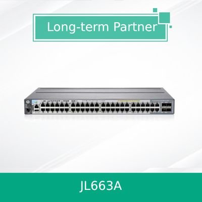 Jl663A เครือข่ายสวิตช์ 6300m ซีรีสวิตช์ 48-Port 1gbe และ 4-Port Jl663A SFP56 สวิตช์
