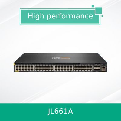 สวิตช์ Hpe Aruba Networking Cx 6300m 48 พอร์ต 1gbe Class 4 Poe และ 4 พอร์ต SFP56 (JL661A)