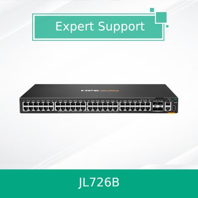 สวิทช์ใหม่ของ Hpe Aruba Networking Cx 6200f 48g 4SFP+ (JL726B)