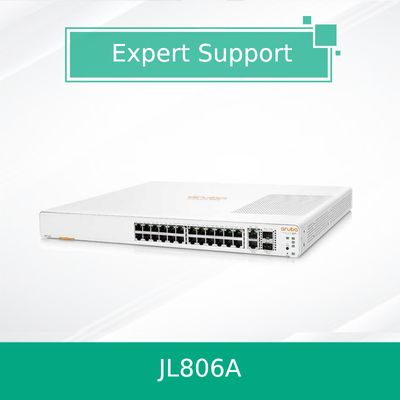 สวิตช์ HPE Networking Instant On 24 พอร์ต Gigabit 2 พอร์ต 10Gbt 2 พอร์ต SFP+ 1960 (JL806A)