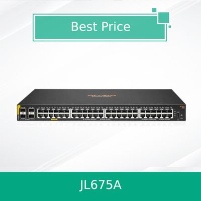 Hpe Aruba Networking Cx 6100 48g Class4 Poe 4SFP+ 370W Switch (JL675A) ใหม่และเดิม