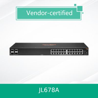 Hpe Aruba Networking Cx 6100 24G 4SFP+ Switch (JL678A) ใหม่และเดิม