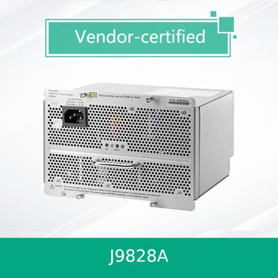 สวิตช์เครือข่าย J9828A ใหม่เอี่ยม พร้อม 5400r 700W Poe+ ฟังก์ชัน Zl2 Snmp และ Qos ดั้งเดิม