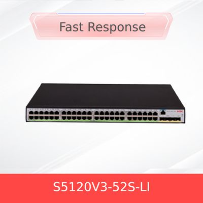 H3c Ls-5120V3-52s-Li เครือข่ายสวิตช์ 52port การจัดการสวิตช์การเข้าถึง